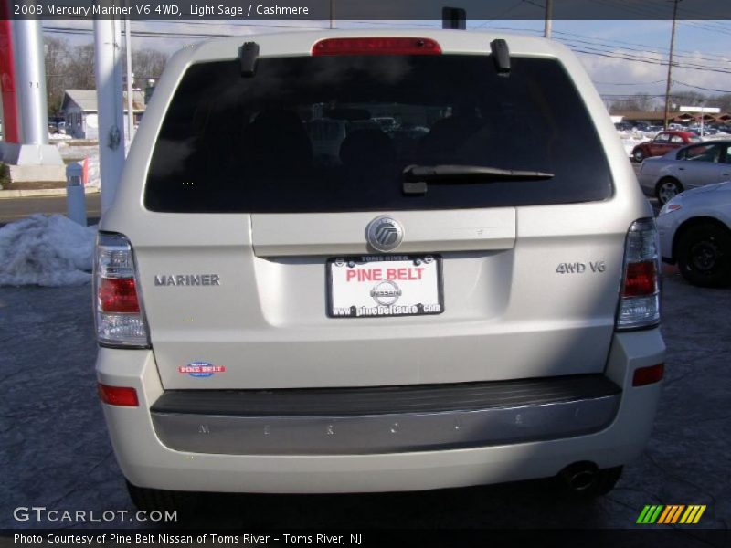 Light Sage / Cashmere 2008 Mercury Mariner V6 4WD