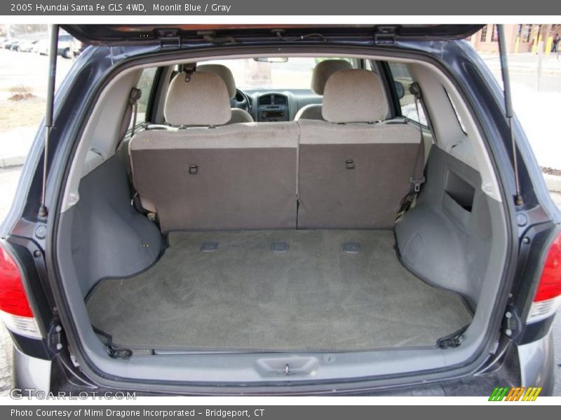 Moonlit Blue / Gray 2005 Hyundai Santa Fe GLS 4WD