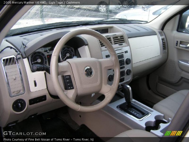 Light Sage / Cashmere 2008 Mercury Mariner V6 4WD