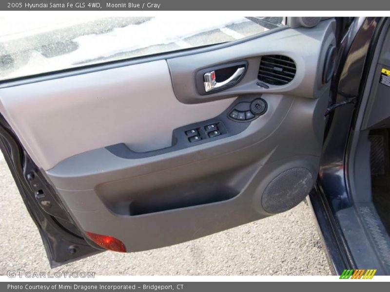 Moonlit Blue / Gray 2005 Hyundai Santa Fe GLS 4WD