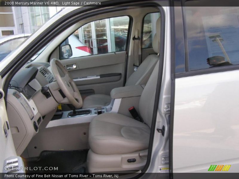 Light Sage / Cashmere 2008 Mercury Mariner V6 4WD