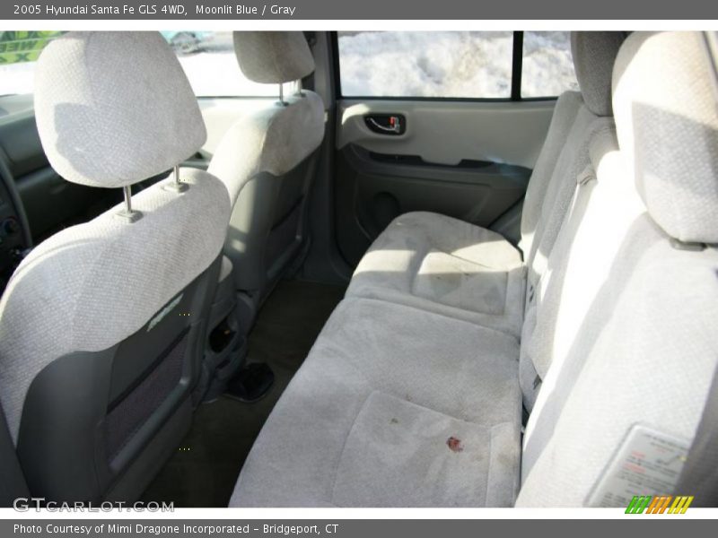 Moonlit Blue / Gray 2005 Hyundai Santa Fe GLS 4WD