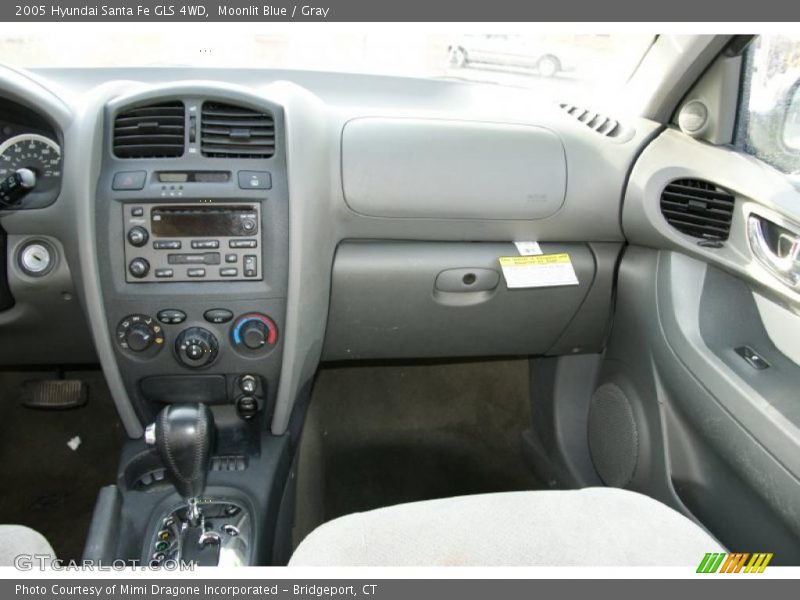 Moonlit Blue / Gray 2005 Hyundai Santa Fe GLS 4WD