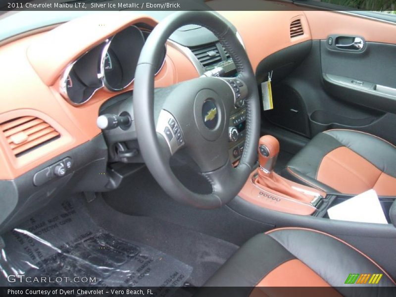 Ebony/Brick Interior - 2011 Malibu LTZ 