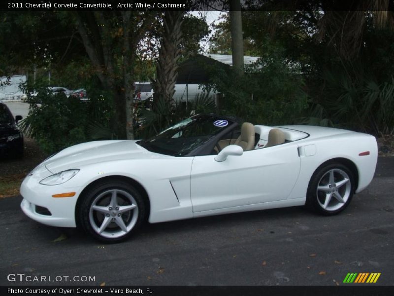  2011 Corvette Convertible Arctic White