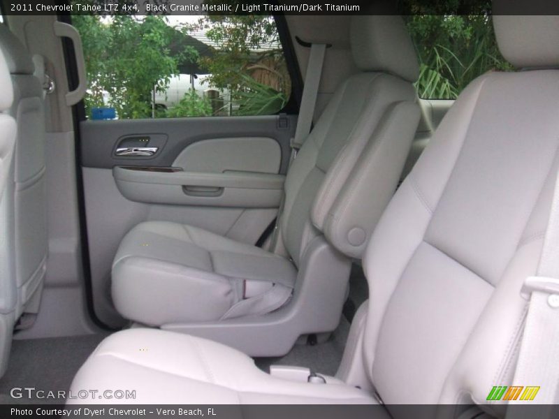 Black Granite Metallic / Light Titanium/Dark Titanium 2011 Chevrolet Tahoe LTZ 4x4