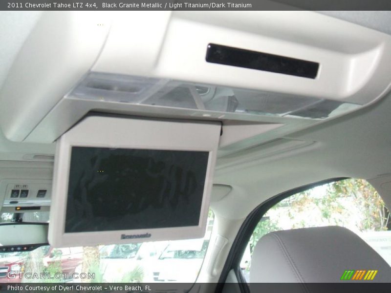 Black Granite Metallic / Light Titanium/Dark Titanium 2011 Chevrolet Tahoe LTZ 4x4
