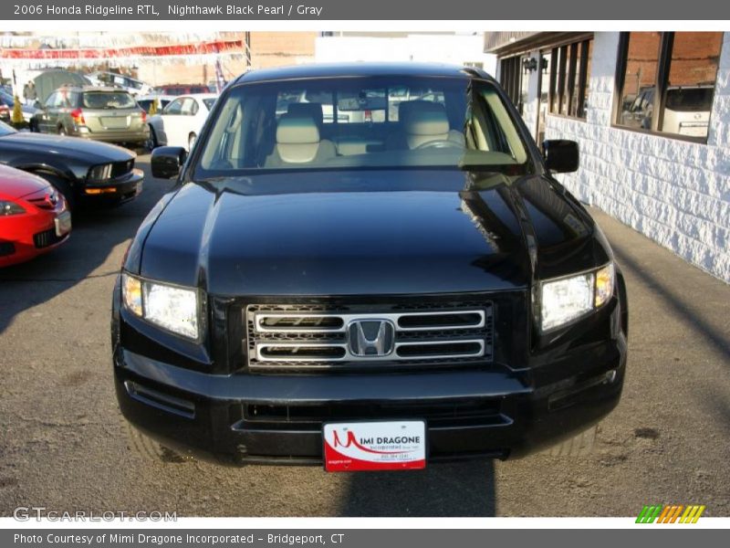 Nighthawk Black Pearl / Gray 2006 Honda Ridgeline RTL