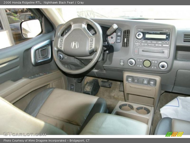 Nighthawk Black Pearl / Gray 2006 Honda Ridgeline RTL