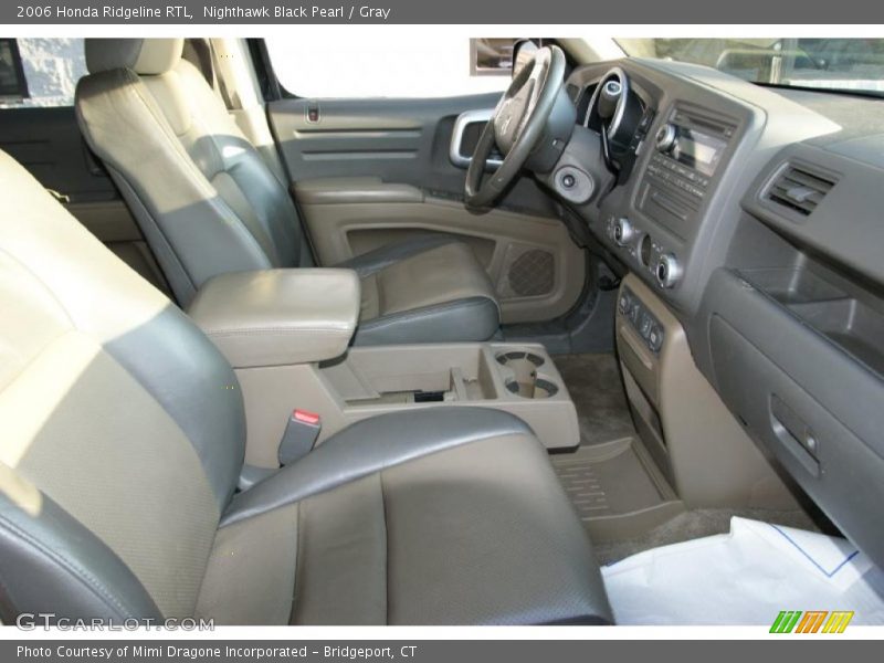 Nighthawk Black Pearl / Gray 2006 Honda Ridgeline RTL