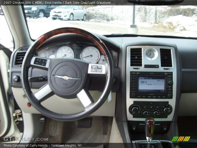 Cool Vanilla / Dark Slate Gray/Light Graystone 2007 Chrysler 300 C HEMI