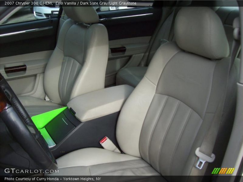 Cool Vanilla / Dark Slate Gray/Light Graystone 2007 Chrysler 300 C HEMI