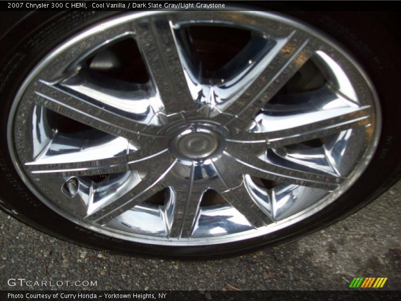Cool Vanilla / Dark Slate Gray/Light Graystone 2007 Chrysler 300 C HEMI