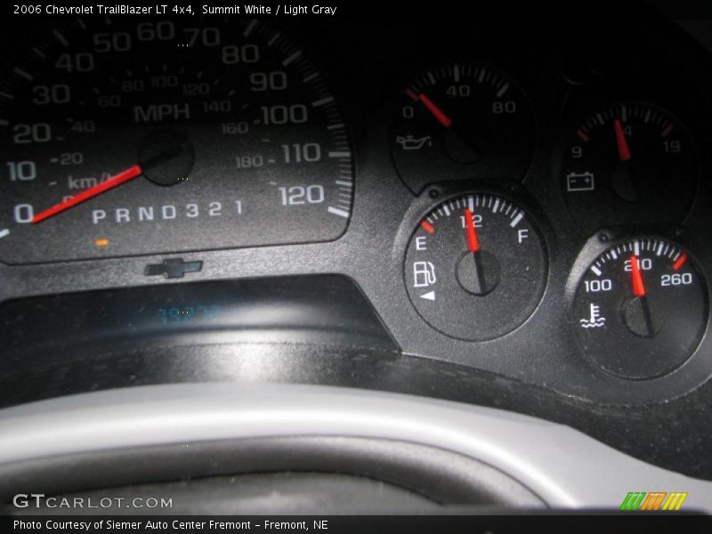 Summit White / Light Gray 2006 Chevrolet TrailBlazer LT 4x4