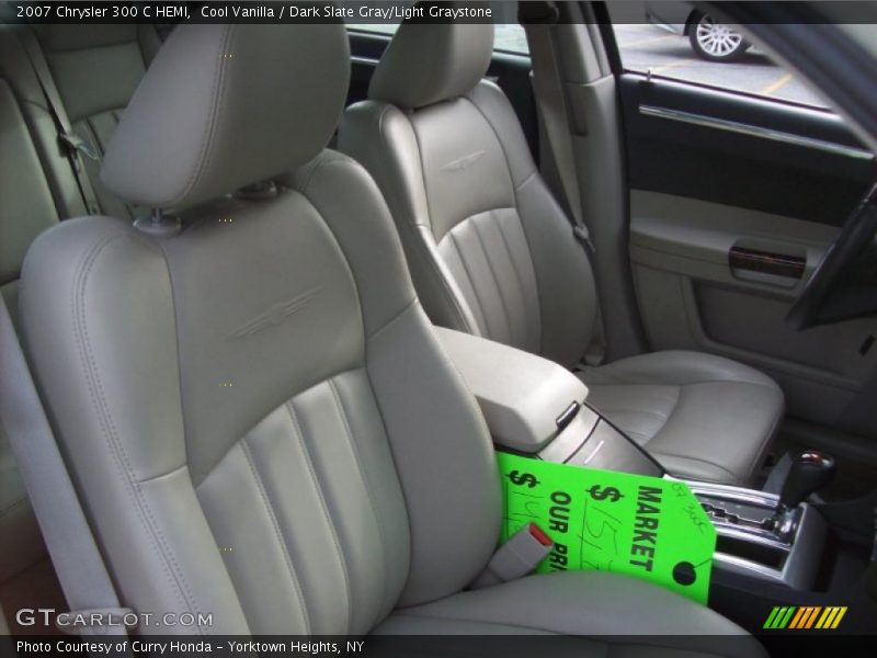 Cool Vanilla / Dark Slate Gray/Light Graystone 2007 Chrysler 300 C HEMI