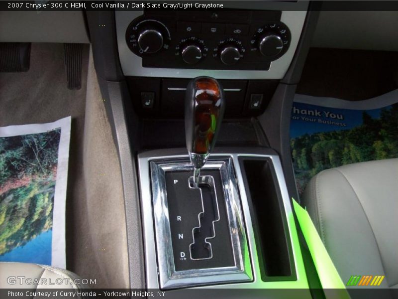 Cool Vanilla / Dark Slate Gray/Light Graystone 2007 Chrysler 300 C HEMI
