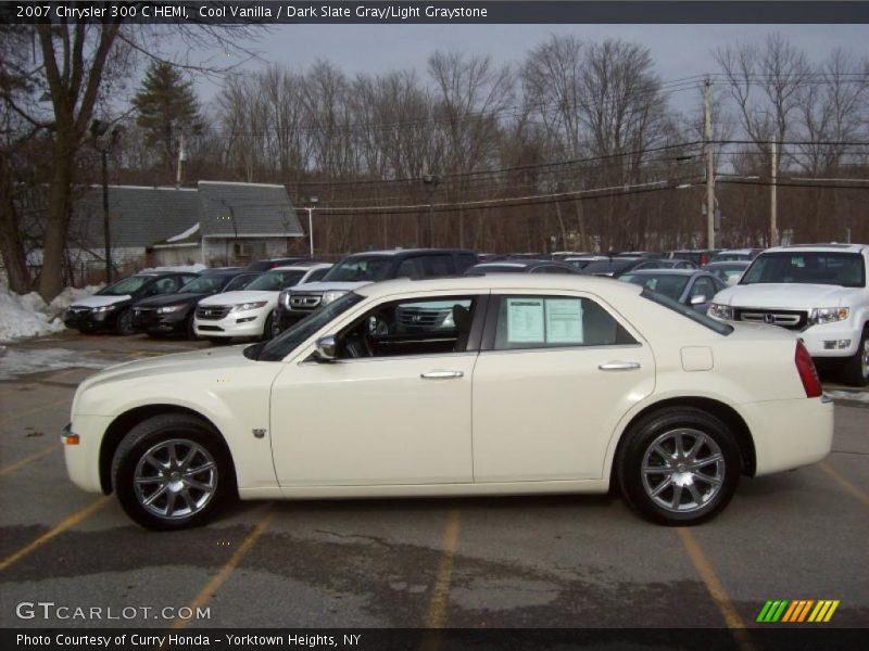 Cool Vanilla / Dark Slate Gray/Light Graystone 2007 Chrysler 300 C HEMI