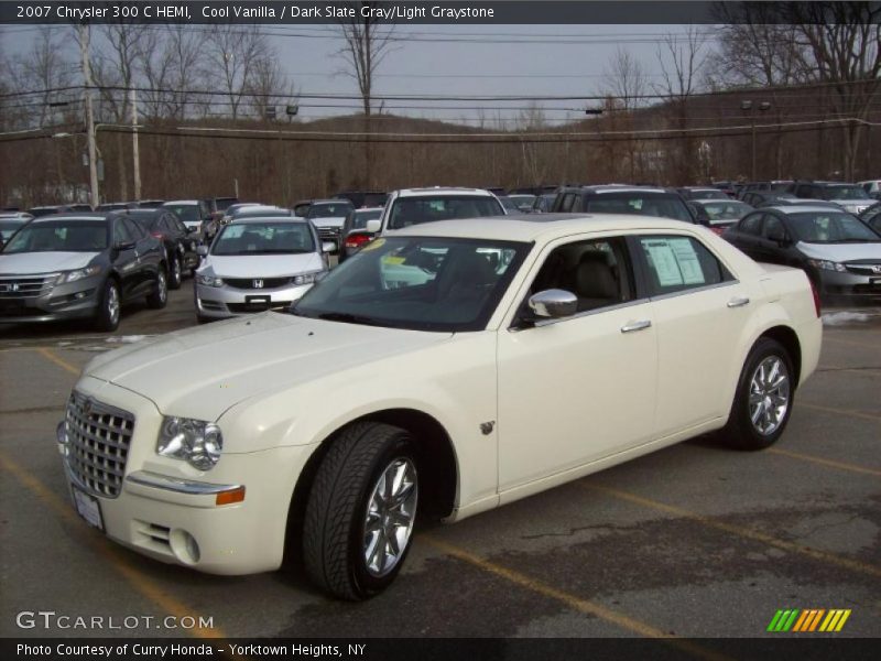 Cool Vanilla / Dark Slate Gray/Light Graystone 2007 Chrysler 300 C HEMI