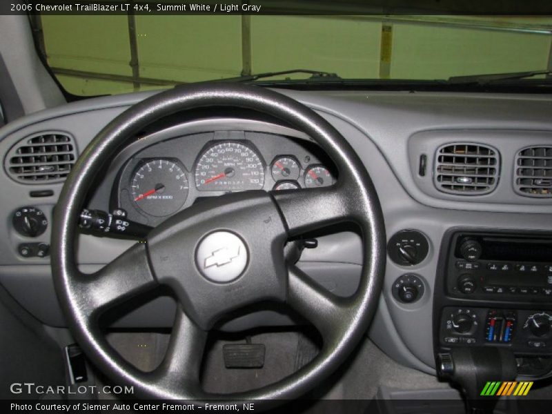 Summit White / Light Gray 2006 Chevrolet TrailBlazer LT 4x4
