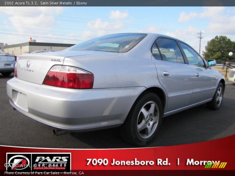 Satin Silver Metallic / Ebony 2002 Acura TL 3.2