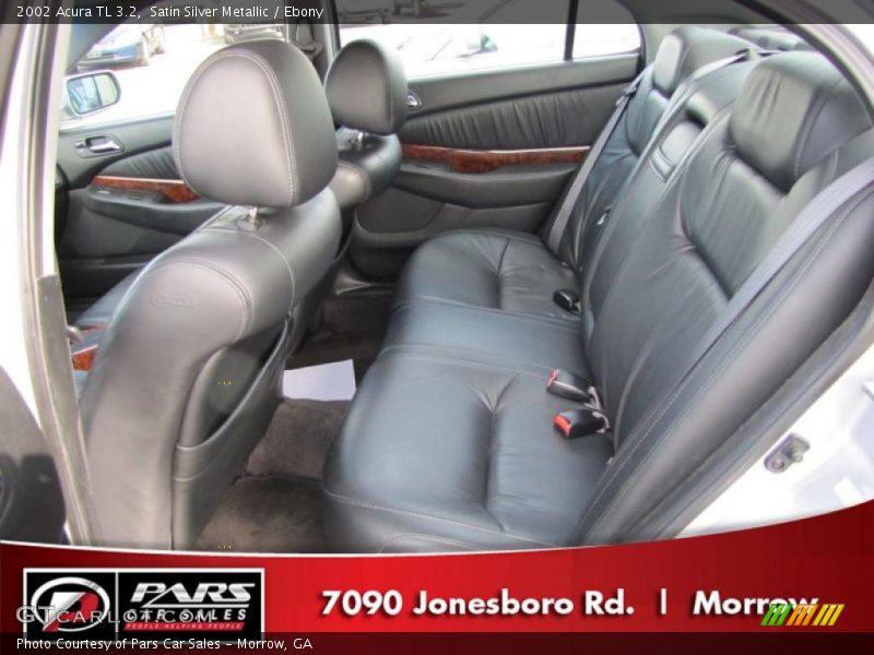 Satin Silver Metallic / Ebony 2002 Acura TL 3.2