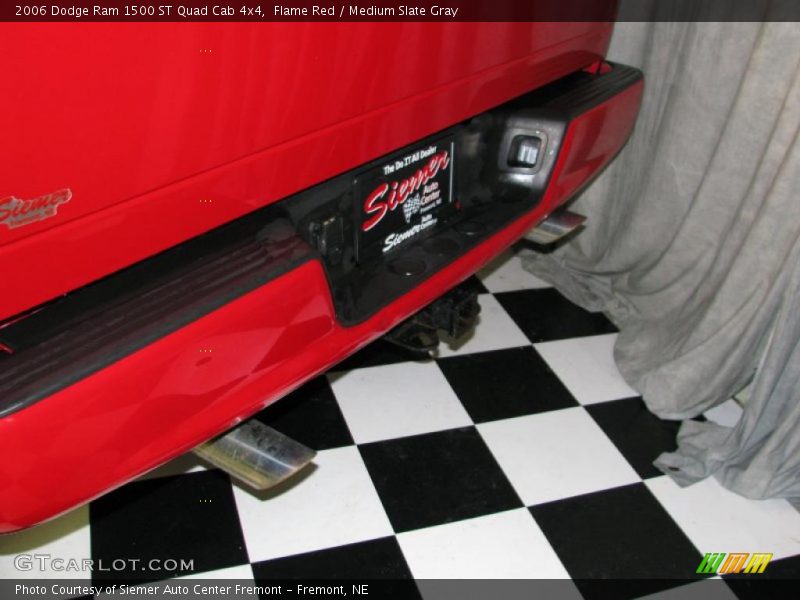 Flame Red / Medium Slate Gray 2006 Dodge Ram 1500 ST Quad Cab 4x4