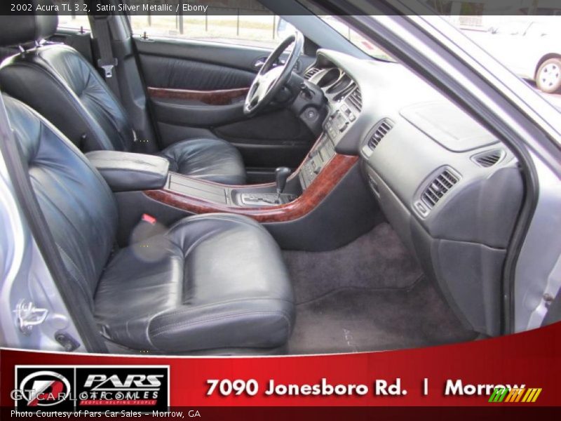 Satin Silver Metallic / Ebony 2002 Acura TL 3.2