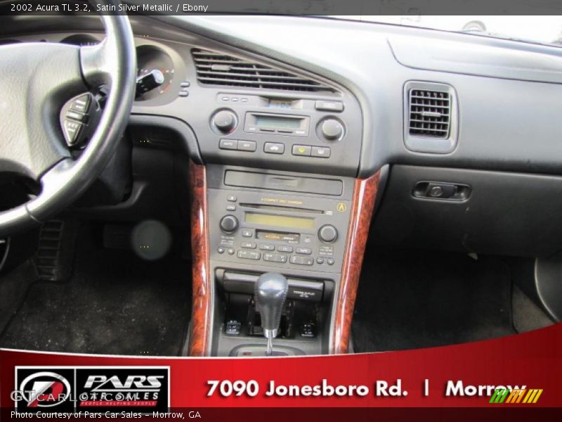 Satin Silver Metallic / Ebony 2002 Acura TL 3.2