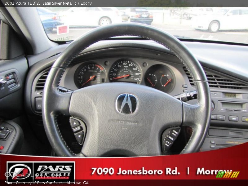 Satin Silver Metallic / Ebony 2002 Acura TL 3.2
