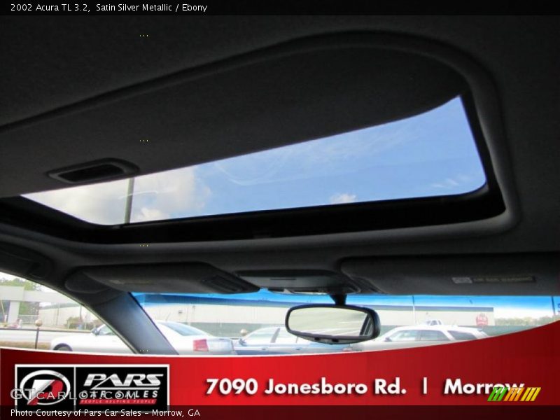 Satin Silver Metallic / Ebony 2002 Acura TL 3.2