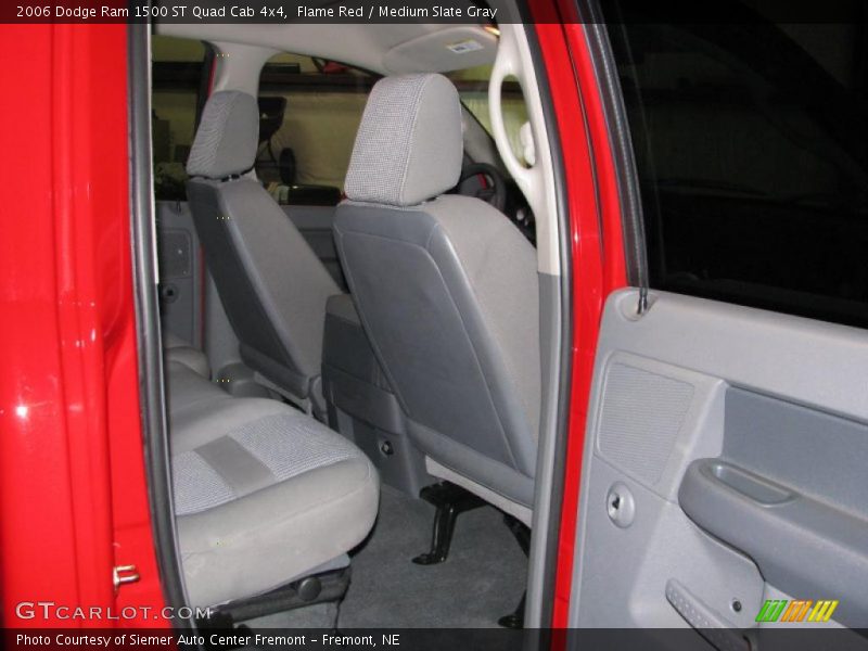 Flame Red / Medium Slate Gray 2006 Dodge Ram 1500 ST Quad Cab 4x4