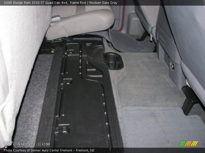 Flame Red / Medium Slate Gray 2006 Dodge Ram 1500 ST Quad Cab 4x4