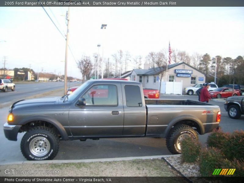 Dark Shadow Grey Metallic / Medium Dark Flint 2005 Ford Ranger FX4 Off-Road SuperCab 4x4