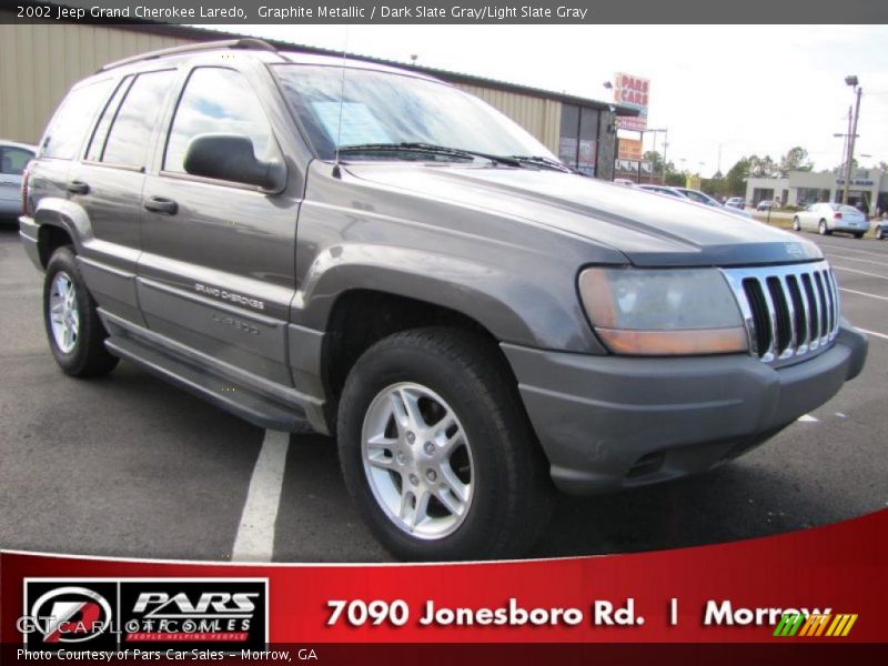 Graphite Metallic / Dark Slate Gray/Light Slate Gray 2002 Jeep Grand Cherokee Laredo