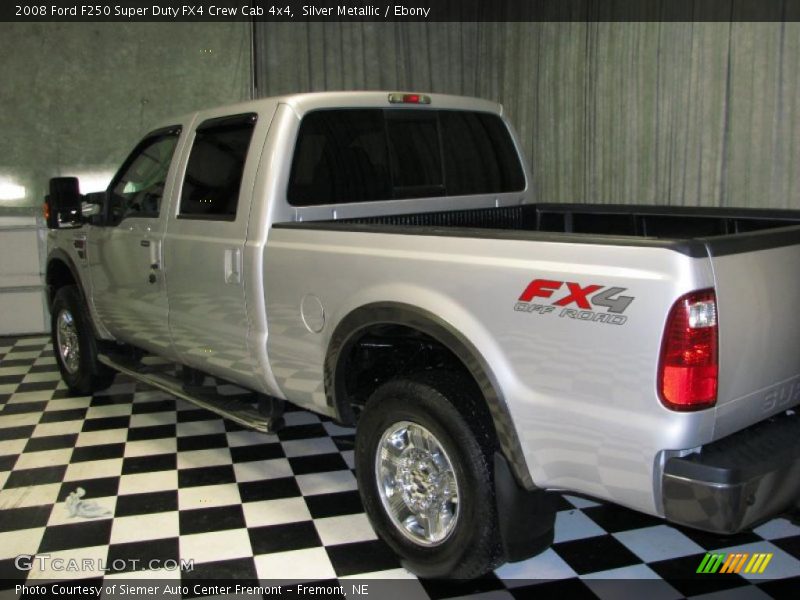 Silver Metallic / Ebony 2008 Ford F250 Super Duty FX4 Crew Cab 4x4