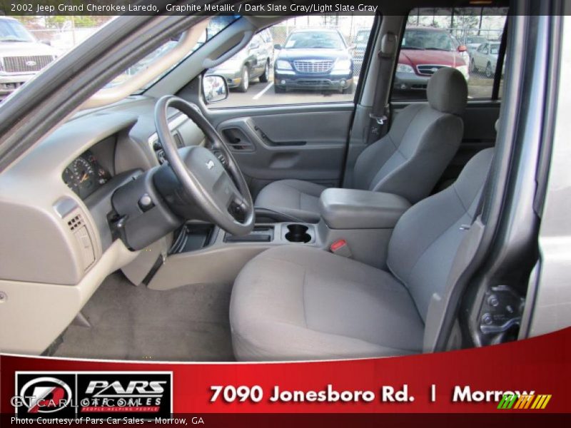 Graphite Metallic / Dark Slate Gray/Light Slate Gray 2002 Jeep Grand Cherokee Laredo