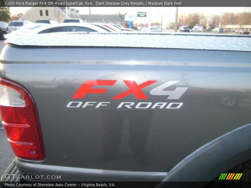 Dark Shadow Grey Metallic / Medium Dark Flint 2005 Ford Ranger FX4 Off-Road SuperCab 4x4