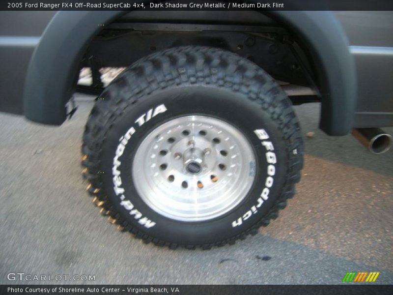 Dark Shadow Grey Metallic / Medium Dark Flint 2005 Ford Ranger FX4 Off-Road SuperCab 4x4