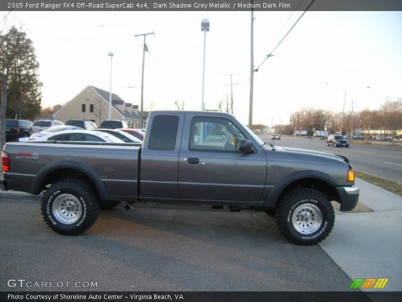 Dark Shadow Grey Metallic / Medium Dark Flint 2005 Ford Ranger FX4 Off-Road SuperCab 4x4