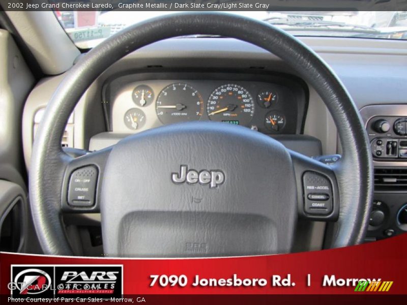 Graphite Metallic / Dark Slate Gray/Light Slate Gray 2002 Jeep Grand Cherokee Laredo