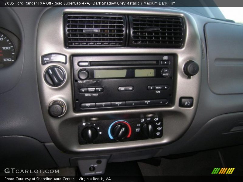 Dark Shadow Grey Metallic / Medium Dark Flint 2005 Ford Ranger FX4 Off-Road SuperCab 4x4