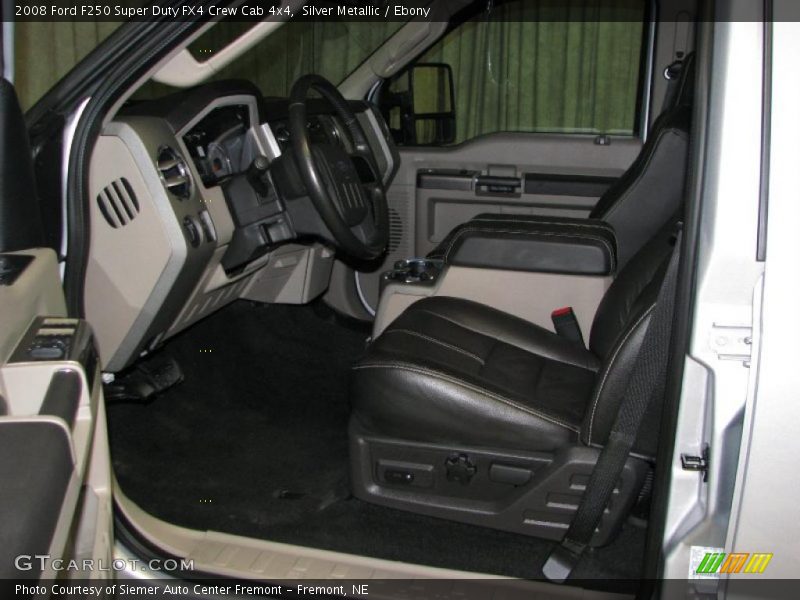 Silver Metallic / Ebony 2008 Ford F250 Super Duty FX4 Crew Cab 4x4