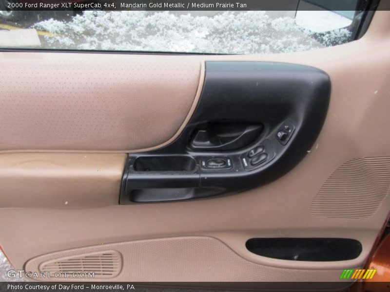 Mandarin Gold Metallic / Medium Prairie Tan 2000 Ford Ranger XLT SuperCab 4x4