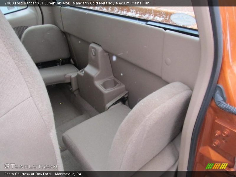 Mandarin Gold Metallic / Medium Prairie Tan 2000 Ford Ranger XLT SuperCab 4x4