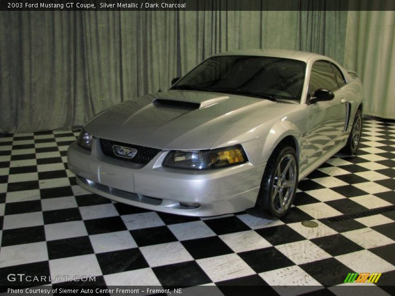 Silver Metallic / Dark Charcoal 2003 Ford Mustang GT Coupe
