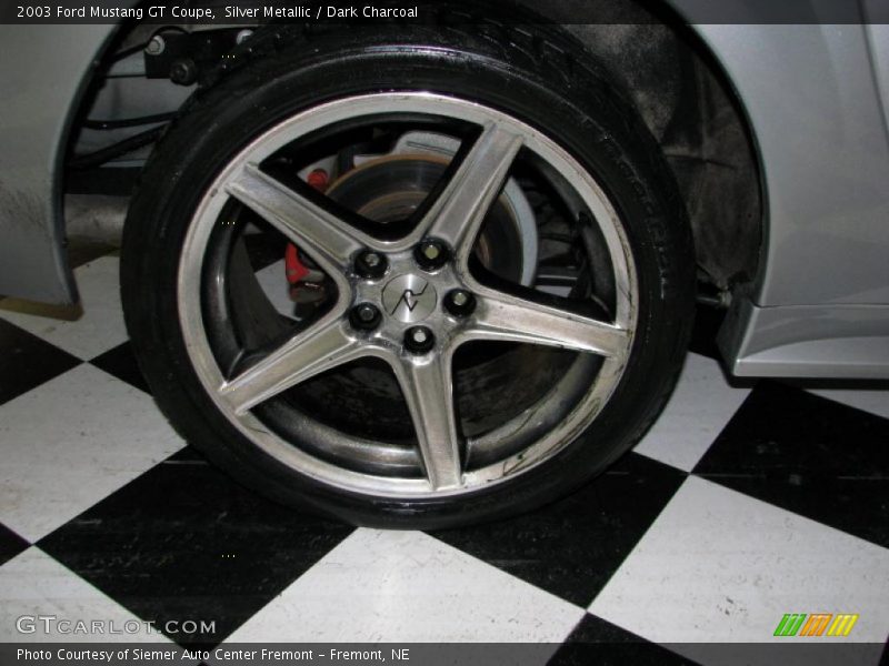 Custom Wheels of 2003 Mustang GT Coupe