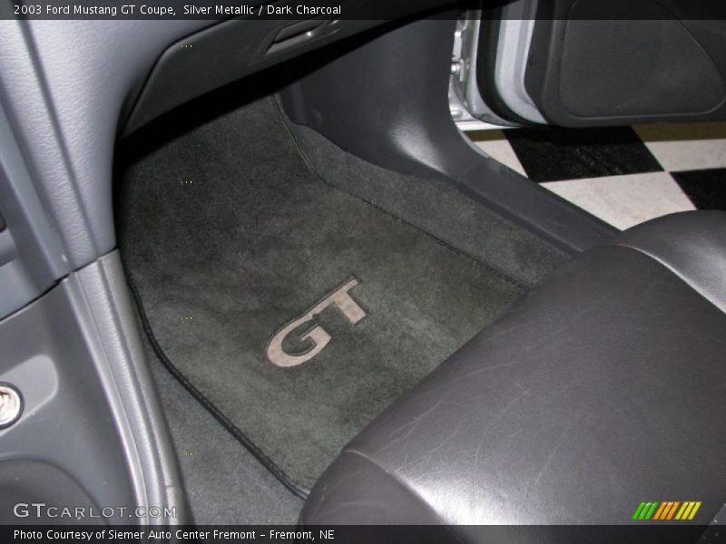 Silver Metallic / Dark Charcoal 2003 Ford Mustang GT Coupe