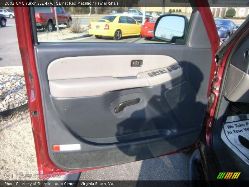 Garnet Red Metallic / Pewter/Shale 2002 GMC Yukon SLE 4x4