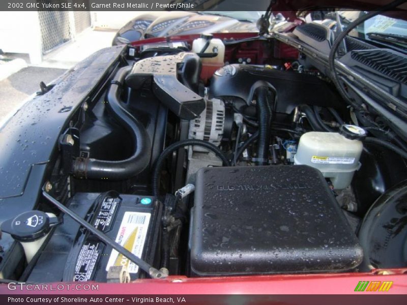 Garnet Red Metallic / Pewter/Shale 2002 GMC Yukon SLE 4x4