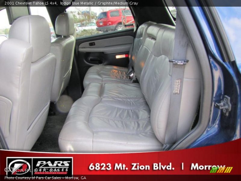 Indigo Blue Metallic / Graphite/Medium Gray 2001 Chevrolet Tahoe LS 4x4